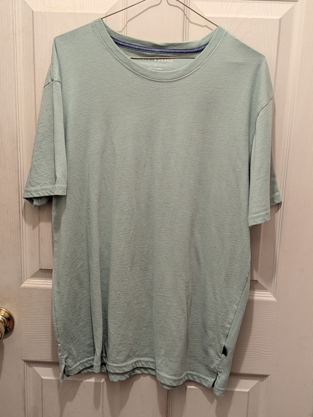 Lucky Brand Men's Mint Crew Neck Short Sleeve Tee